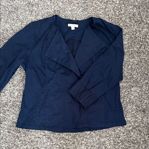 Christopher & Banks Deep Blue Women's Blazer